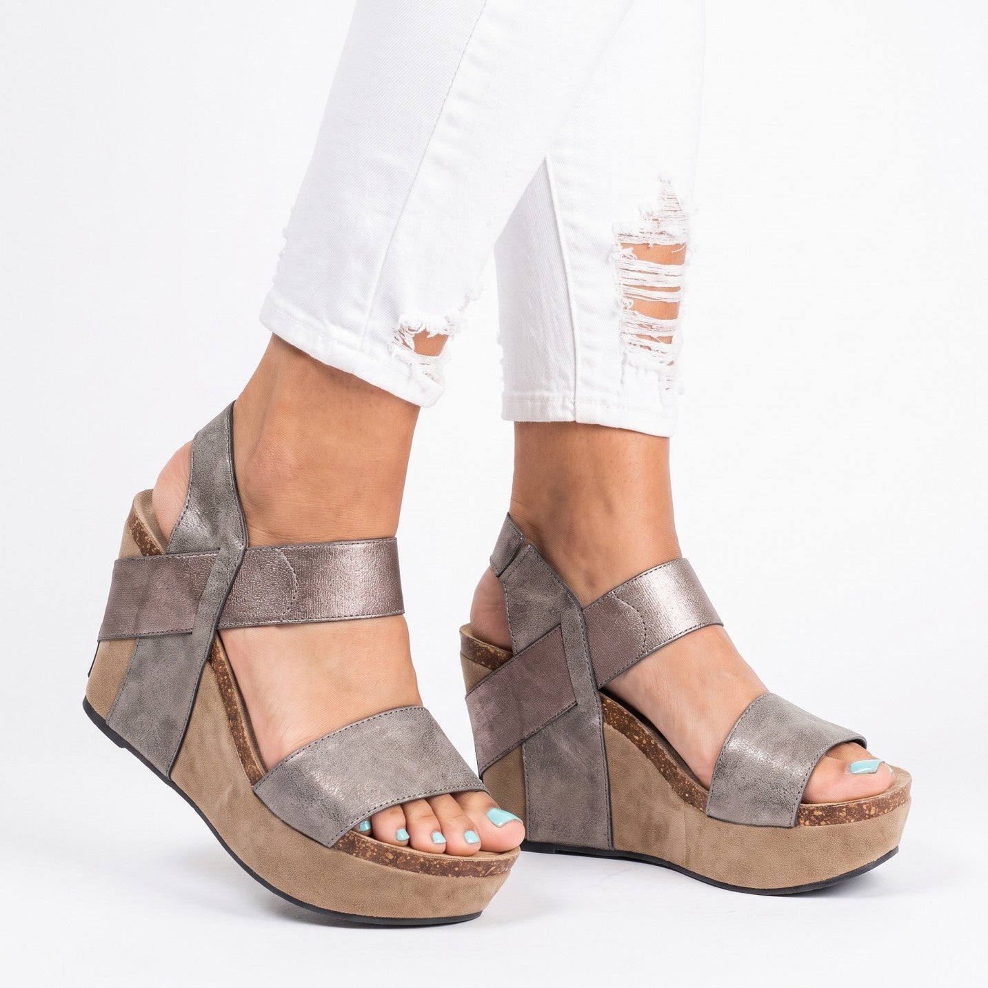 Elsa™ Komfort-Keilsandalette