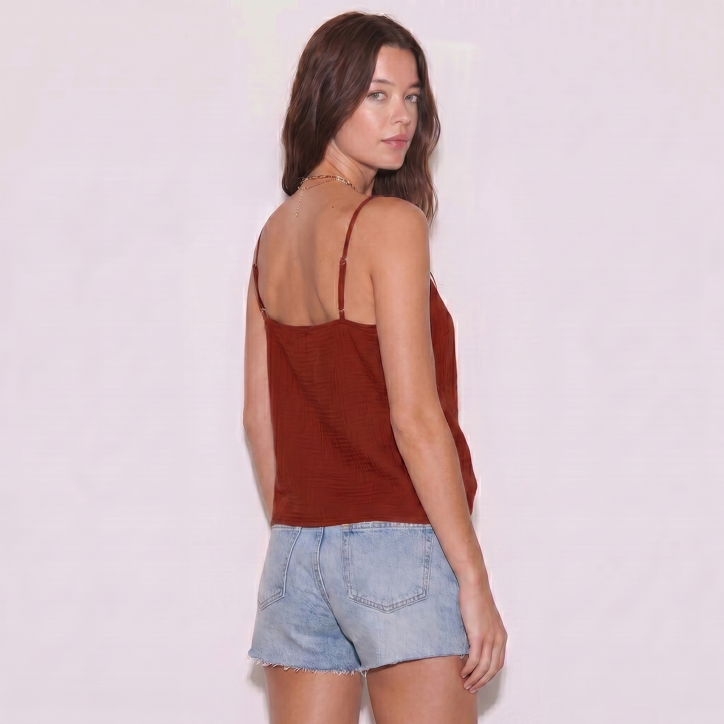 Elena | Elegantes Sommertop mit Knopfleiste