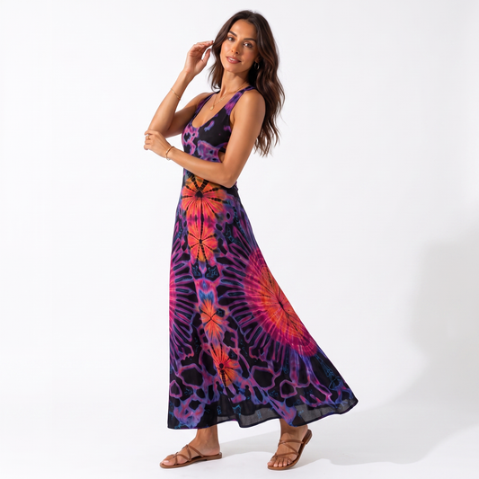 Ivy | Trägerkleid mit offenem Rücken
