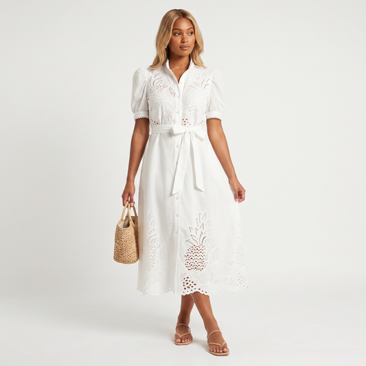Romy | Korsagenkleid mit Cut-Outs