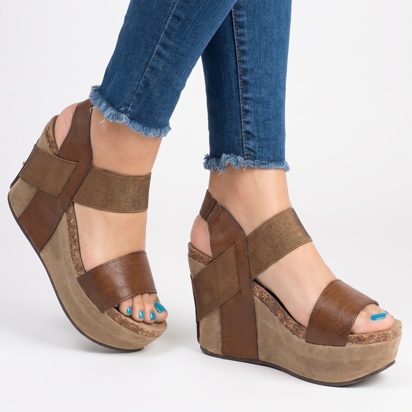 Elsa™ Komfort-Keilsandalette